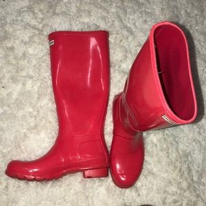 Hunter Tall Original Glossy Rain Boots
